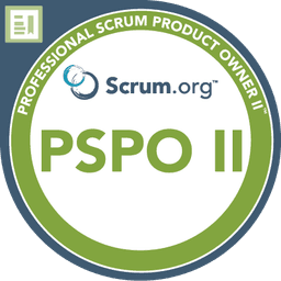 PSPO-II certification badge